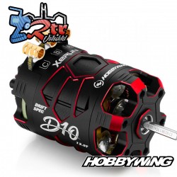 Motor Hobbywing Brushless Xerun D10 Drift 13.5T Sensores Rojo