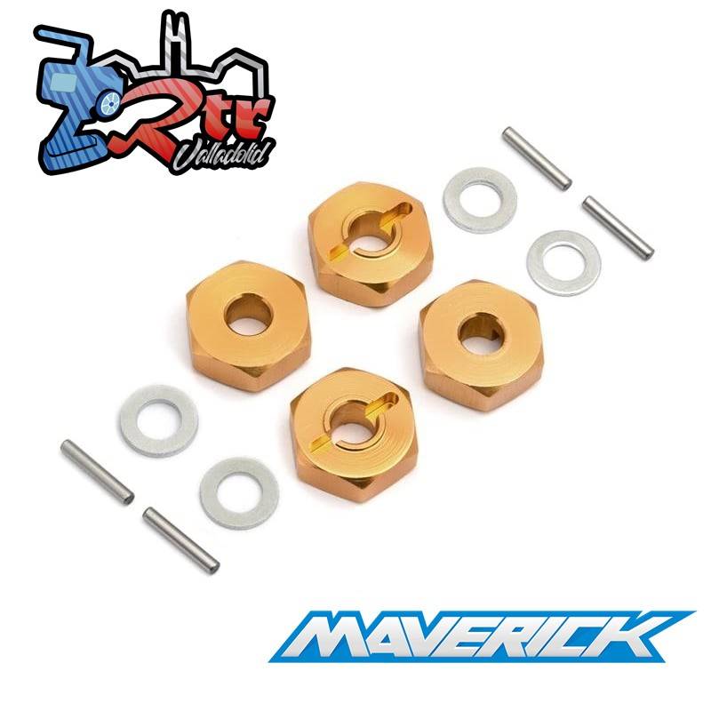 Juego de bujes hexagonales de rueda de 14 mm 4 piezas Maverick MV150233