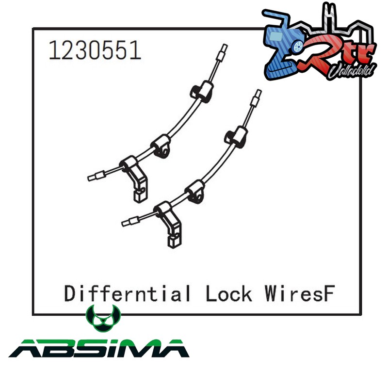 Alambres de bloqueo del diferencial Absima 1230551