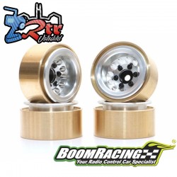 Llantas BoomRacing KRAIT™ 1.0" Terra Outset Ajustable Aluminio 4 Unidades