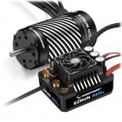 Combo Brushless Hobbywing Ezrun MAX8 G2 Motor 4278SD 2250kV 1/8 con Sensores