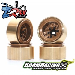 Llantas BoomRacing KRAIT™ 1.0" Terra Outset Ajustable Aluminio Bronce 4 Unidades