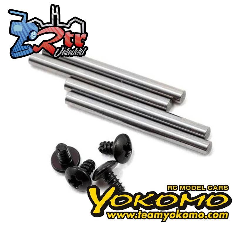 Pasador del brazo de suspensión exterior Yokomo BD8/BD7 (2 × 23 mm) BD-009A