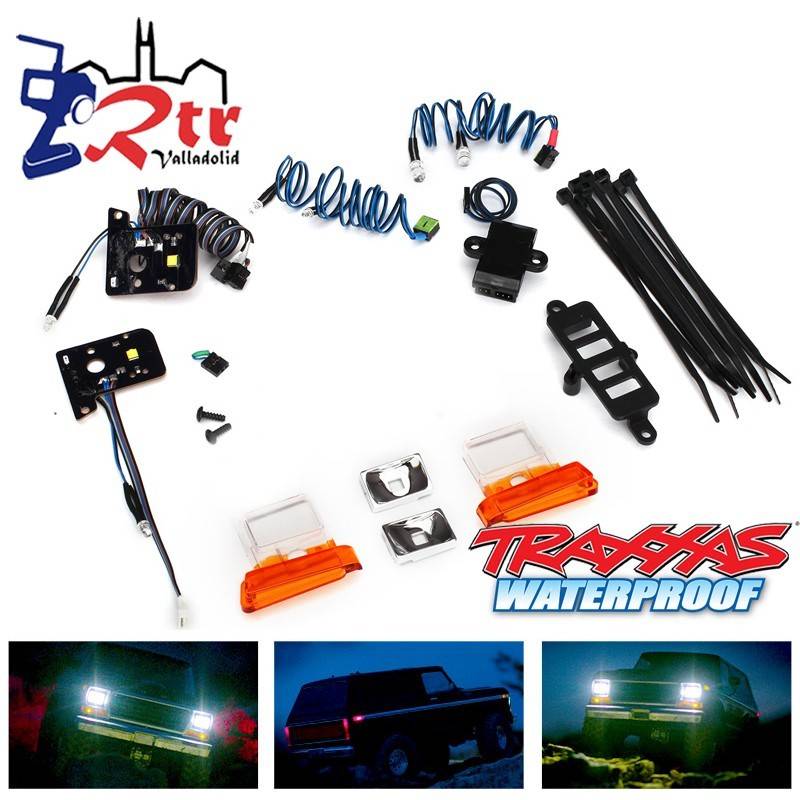 Luces LED Traxxas TRX-4 Bronco Waterproft TRA8036R