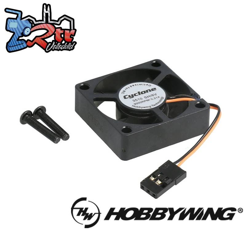 Ventilador Hobbywing 35x35x10 Fan Platinum HV 130A V4, Ezrun MAX6