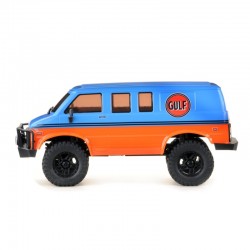 Absima Rock Van V2 Crawler 1/18 4x4 Luces dos velocidades RTR Azul