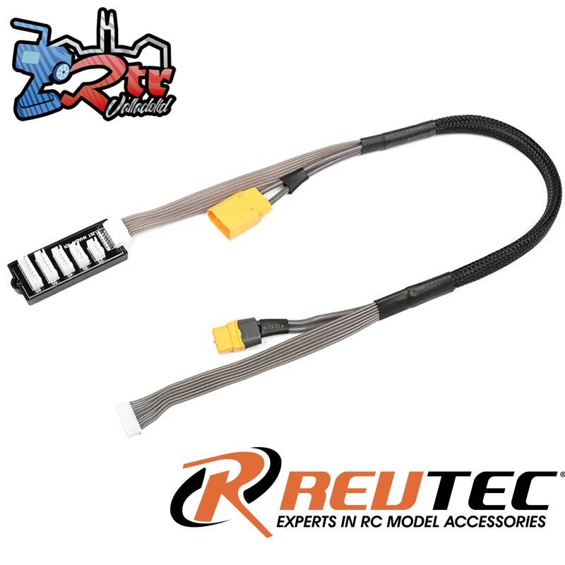 Cable de carga balance XT60 a XT90 Hembra 2-6S REUTEC