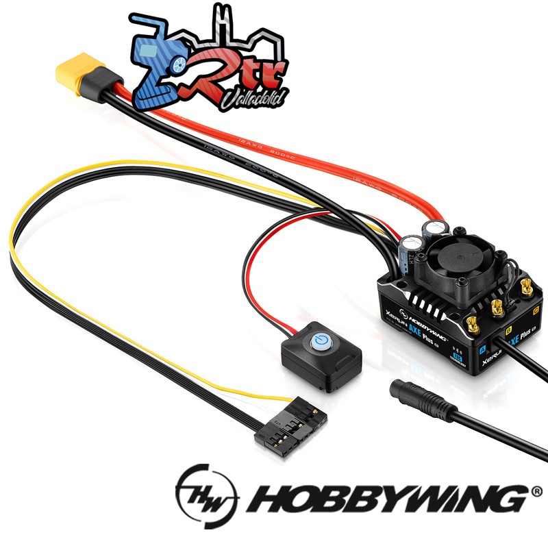 Hobbywing Xerun AXE R3 Esc foc Rock Crawler 2-6s LiPo, BEC 6A 135A 1/8, 1/7, 1/6