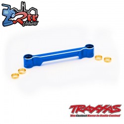 Barra de acoplamiento, dirección, aluminio 6061-T6 rojo Traxxas TRA10239-BLUE