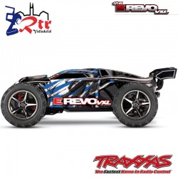 Traxxas E-revo Brushless 1/16 RTR 4X4 bat + carg Azul