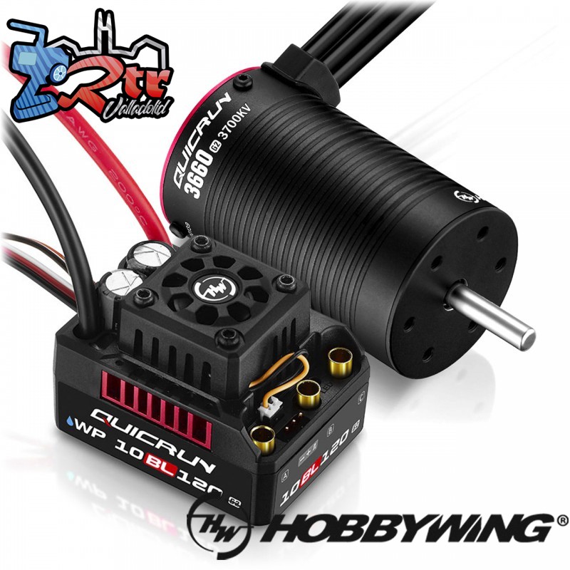 Hobbywing Combo brushless WP10BL120G2 3660SL-3150KV-G2 1/10