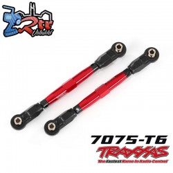 Links 100mm Aluminio Rojos Duro Traxxas TRA8948R