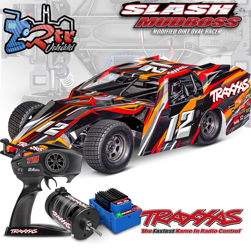 Traxxas Slash Mubboss 2wd brushless BL-2S Magnun 1/10 RTR Naranja