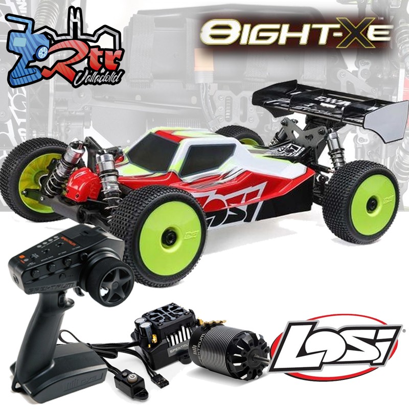 Losi Mini 8IGHT-XE 1/8 4X4 Brushless  Buggy Competición con sensores