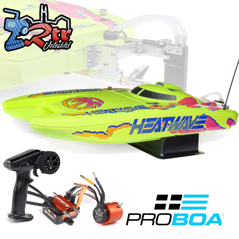 Proboat Blackjack 24" V2 Catamaran Brushless Heat Wave RTR