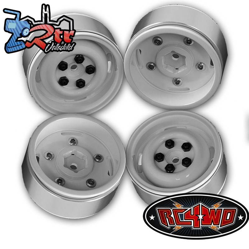 Llantas Rc4wd 1.9 Landies Blancas 4 Unidades Z-W0075