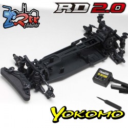 Yokomo Drift RD 2.0 2wd 1/10 Kit de montaje + YG-302V2 Gyro