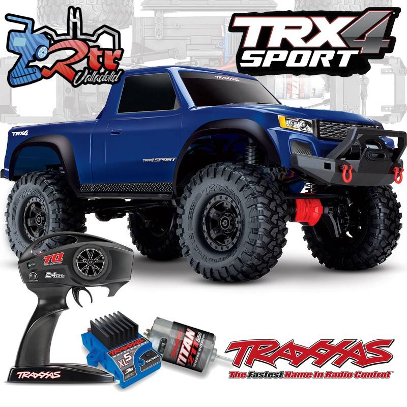 Traxxas TRX-4 4wd 1/10 Crawler Sport Azul Cuerpo sin clip