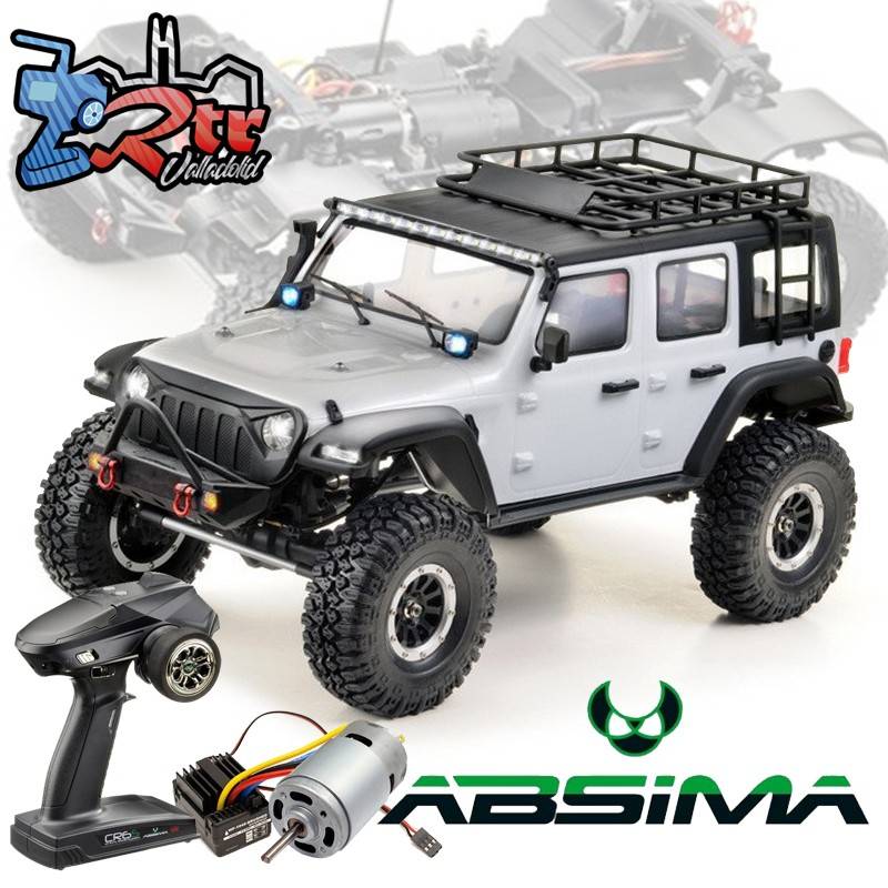 Absima Sherpa Crawler 1/10 4x4 CR3.4 6 Canales Luces RTR Blanco