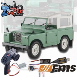 FMS Land Rover Series II scaler RTR 4x4 1/12 Verde RTR