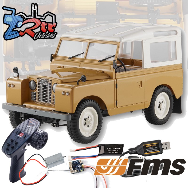 FMS Land Rover Serie II 4x4 1/12 Amarillo RTR