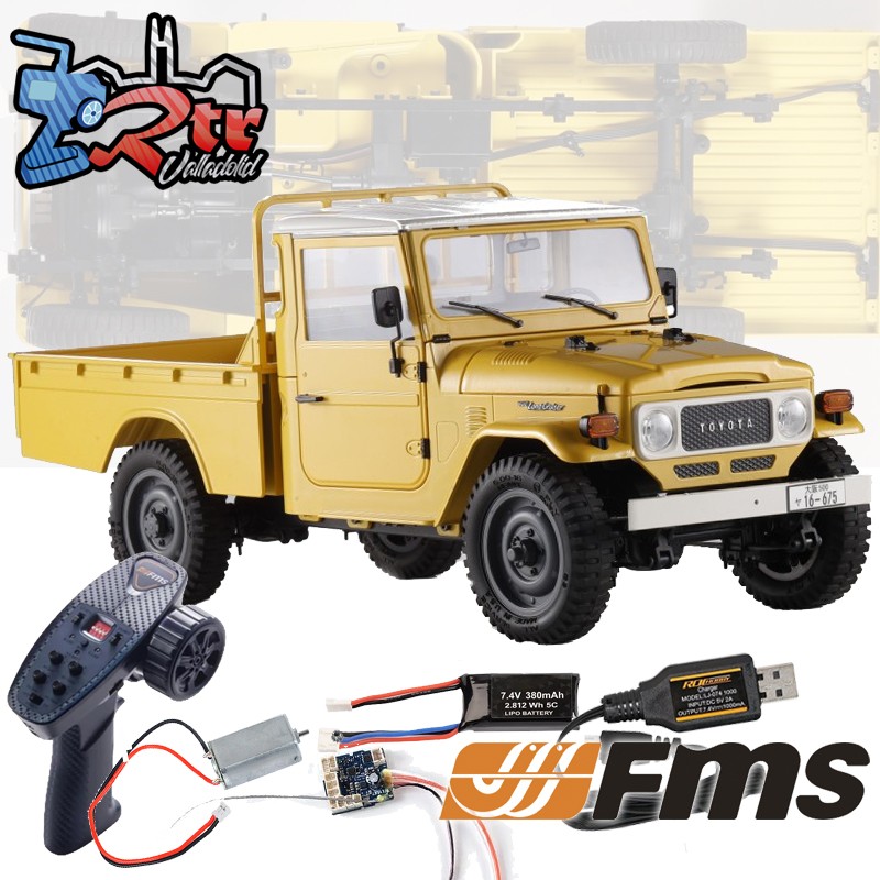 FMS Toyota FJ45 Scaler RTR 4x4 1/12 Amarillo