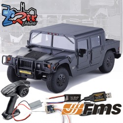 FMS Hummer H1 Scaler RTR 4x4 1/12 Negro