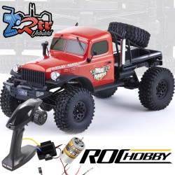 Roc Hobby Atlas Mud master scaler ARTR 4x4 1/10 Rojo