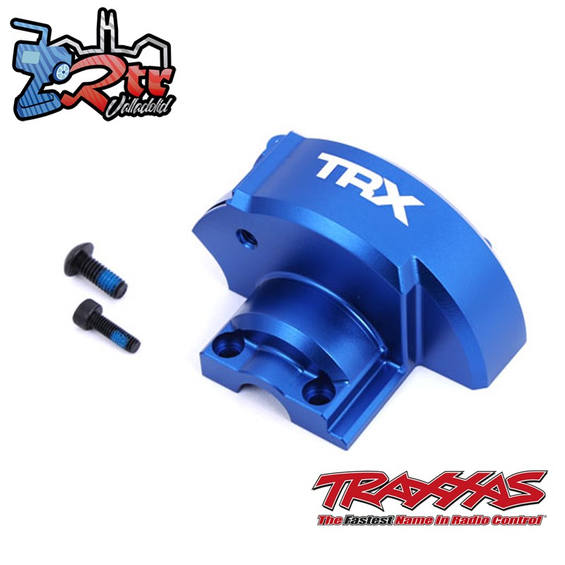 Cubierta, engranaje en aluminio 6061-T6 anodizado en azul Traxxas TRA10287-BLUE