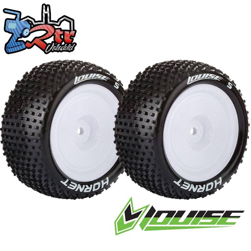 Ruedas Louise 12mm Buggy 1/10 E-Hornet Super Suaves Traseras LR-T3172SWKR