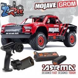 ARRMA Mojave Grom Mega 380 Escobillas 4Wd RTR ShortCourse Rojo