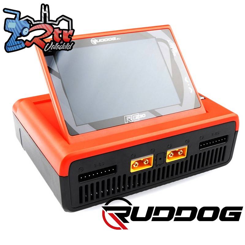 Cargador CC de batería LiPo de doble canal RUDDOG RC230