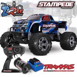 Traxxas Stampede HD 2wd Brushless BL-2s Monster Truck 1/10 RTR Azul