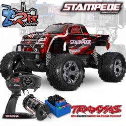 Traxxas Stampede HD 2wd Brushless BL-2s Monster Truck 1/10 RTR Rojo