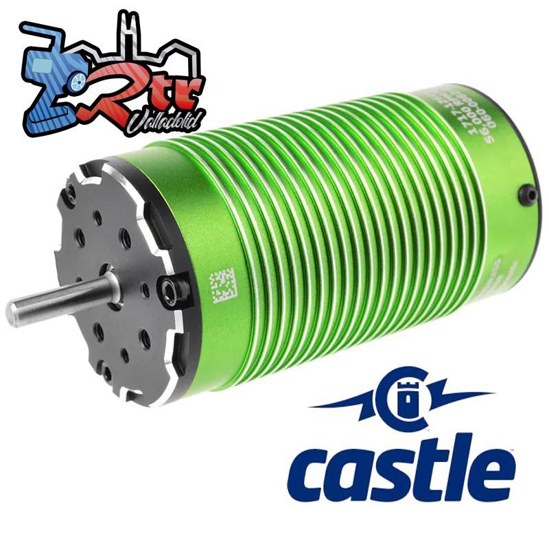 Motor Castle 1717 con sensores 1650KV 8s 4 Poles 1/8