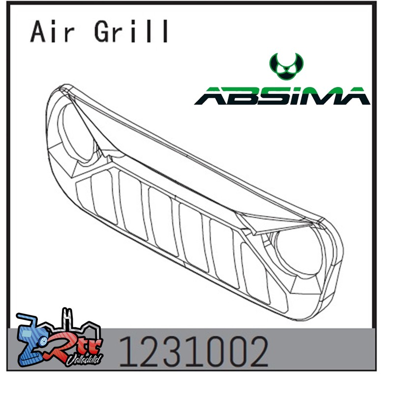 Parrilla de aire - CR3.4eco Absima 1231002