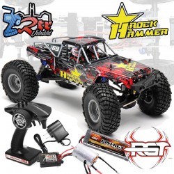 Crawler Rock Hammer 1/10 RGT1800-R Waterproft 4x4 Rojo RTR