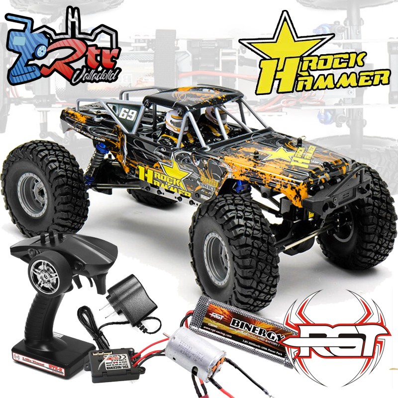 Crawler Rock Hammer 1/10 RGT1800-Y Waterproft 4x4 Amarillo RTR