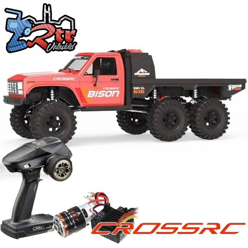 Cross RC EMO XL 1/8 RTR Crawling versión RTR Rojo Metalico