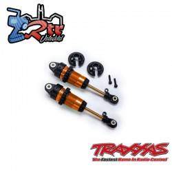 Amortiguadores Traxxas GTR Largos Anodizado Naranja TRA7461-ORNG