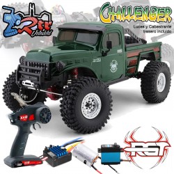 Crawler Challenger 1/10 RGT86170 Waterproft 4x4 Verde RTR