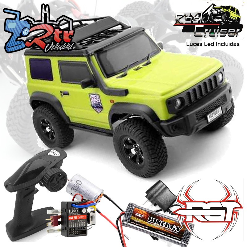 Crawler Rock Cruiser 1/10 RGT136100 Waterproft 4x4 Amarillo RTR