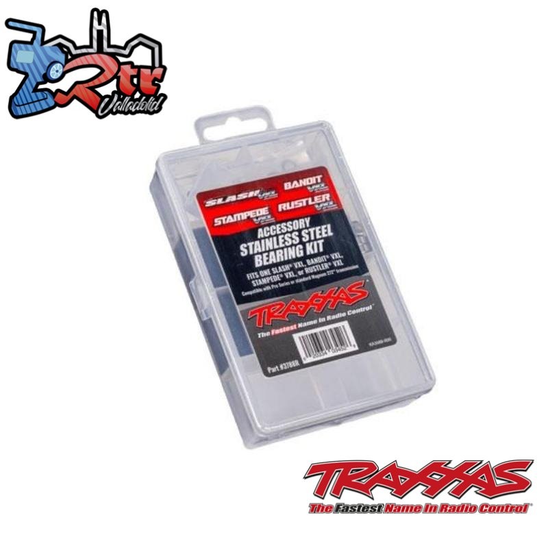 Kit de Rodamientos Inoxidables, Slash VXL/Bandit VXL/Stampede VXL/Rustler VXL (con transmisión 272R) Traxxas TRA3788A