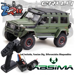 Absima WOLF Crawler 1/10 4x4 CR4.4 Luces RTR Verde