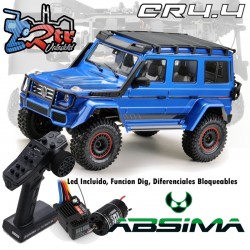 Absima WOLF Crawler 1/10 4x4 CR4.4 Luces RTR Azul