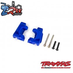 Bloques de ruedas para trabajo pesado para kit 9182 Azul Traxxas TRA9135-BLUE