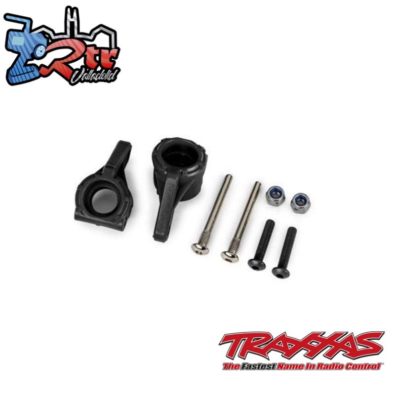 Bloques de dirección, de alta resistencia para kit 9180, 9181 Y 1982 Negro Traxxas TRA9137