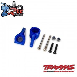 Bloques de dirección, de alta resistencia para kit 9180, 9181 Y 1982 Azul Traxxas TRA9137-BLUE