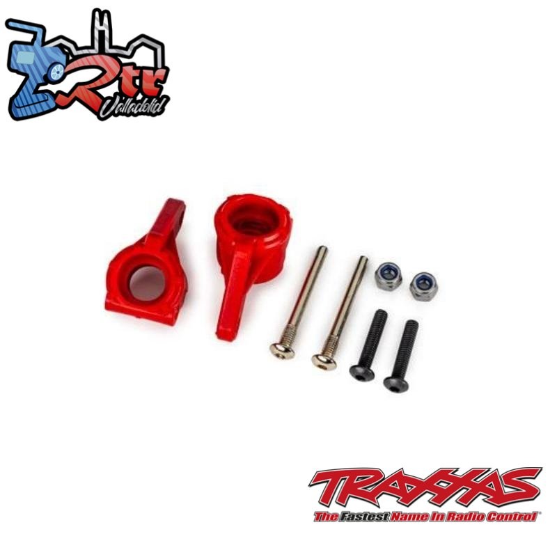 Bloques de dirección, de alta resistencia para kit 9180, 9181 Y 1982 Rojo Traxxas TRA9137-RED