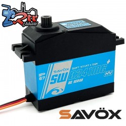 Servo Savox 40Kg SW-0241MG+ 1/5 Digital High Voltage Piñoneria Metálica